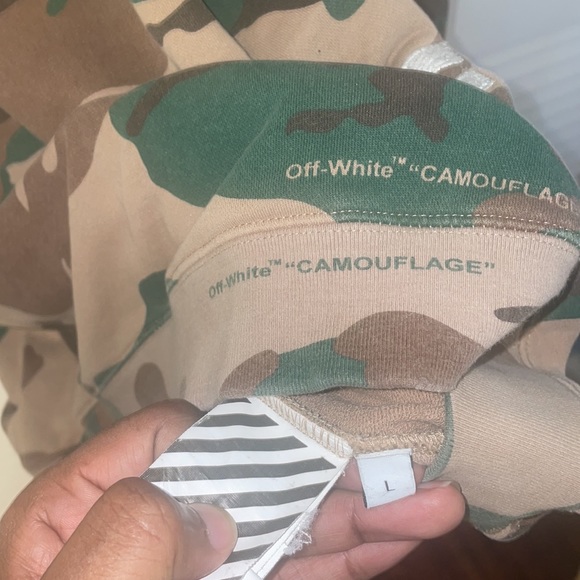 Offwhite camouflage long sleeve by Virgil Abloh -2013 - Picture 4 of 5